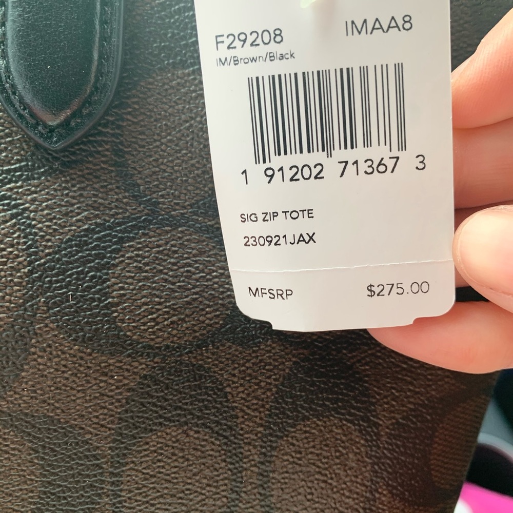 Coach - Sip Zip Tote BRAND NEW WITH TAG - Picture 4 of 4